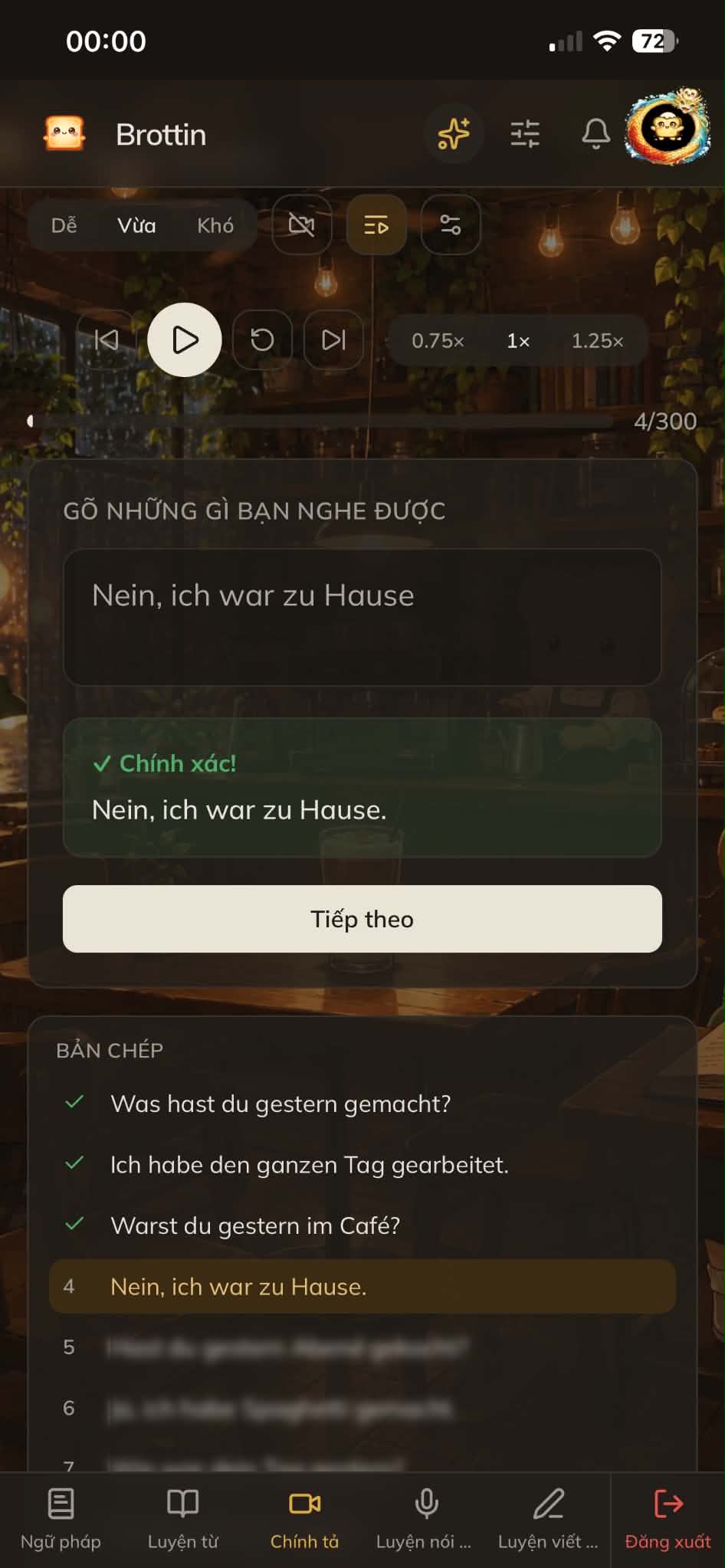 Brottin — Học tiếng Đức online - Screenshot 3