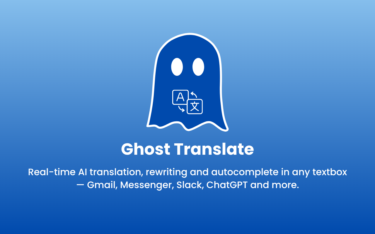 GhostTranslate - Screenshot 1