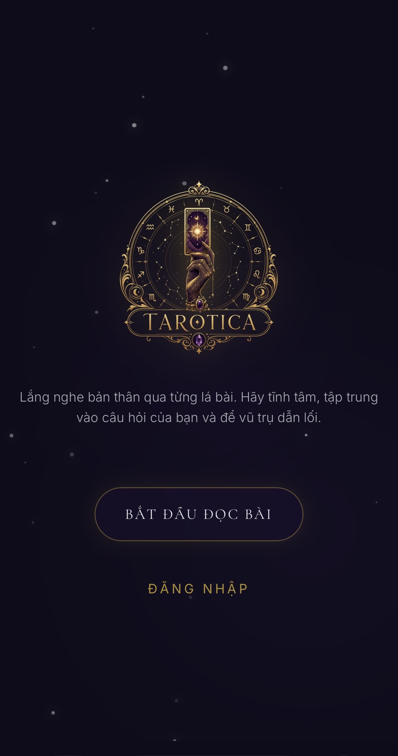 Tarotica - Screenshot 1