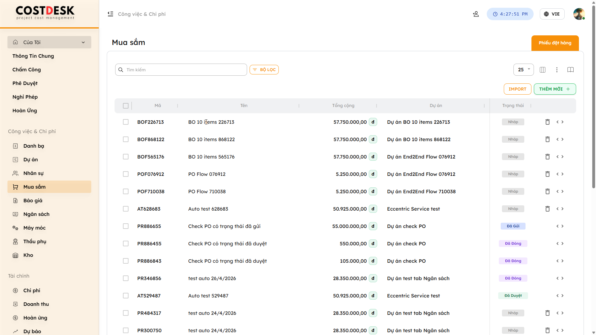 CostDesk - Screenshot 3