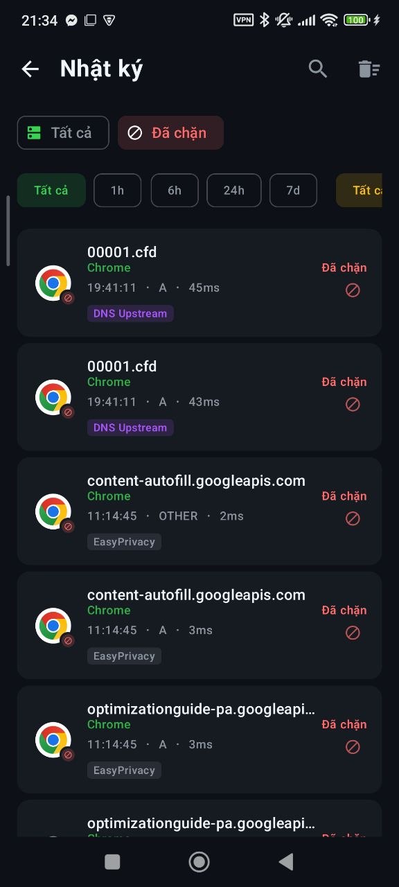 BlockAds – Free System-Wide Ad Blocker for Android - Screenshot 3
