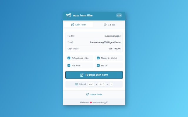 Auto Form Filler - Screenshot 2