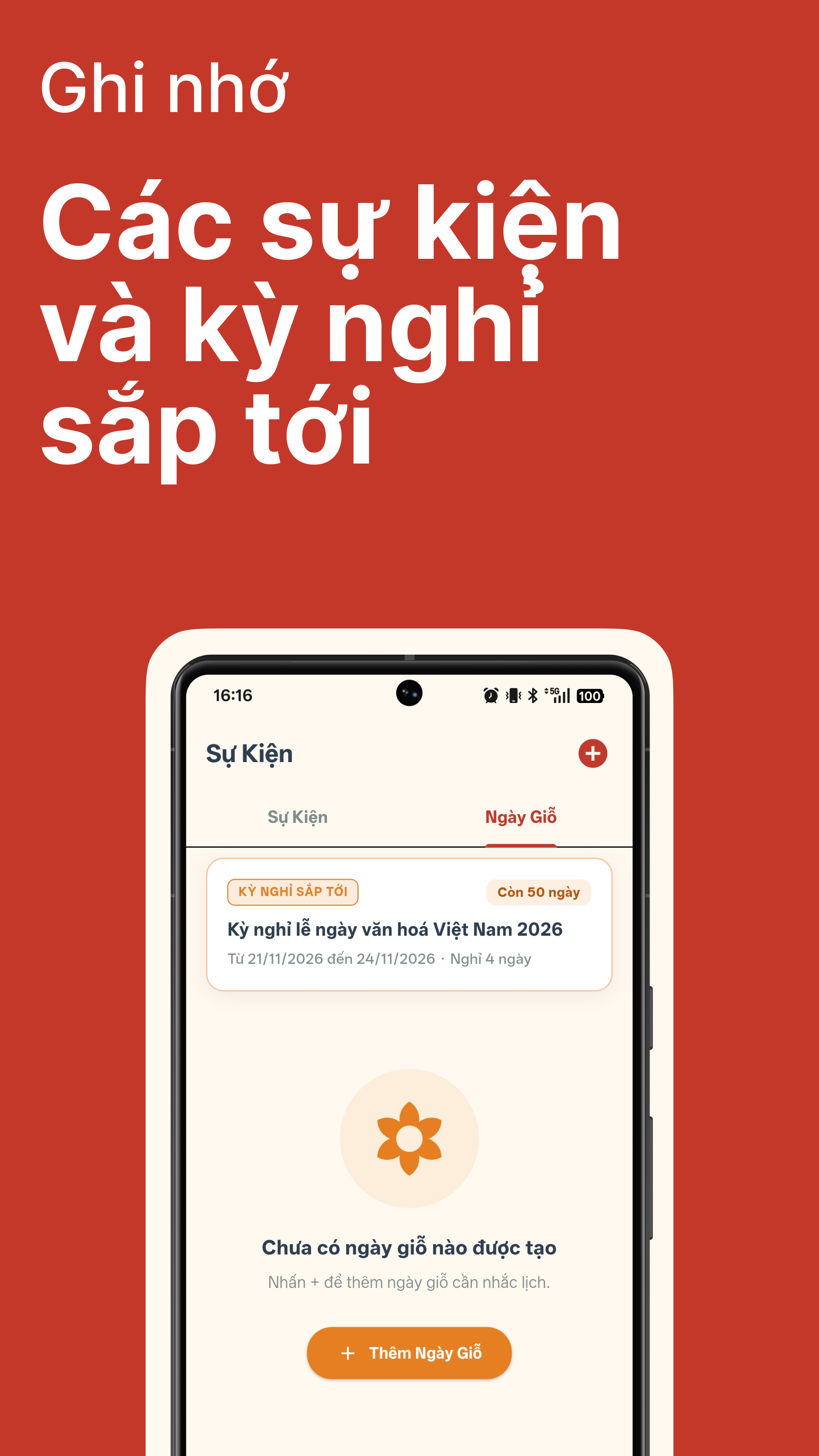 Âm Dương Lịch - Nhắc ngày giỗ - Screenshot 2