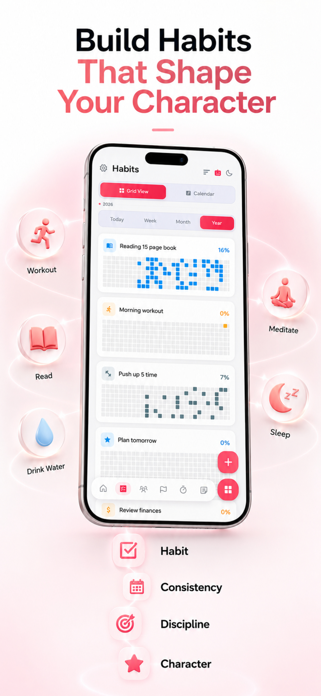 Discy - Habit & Life Tracker - Screenshot 5