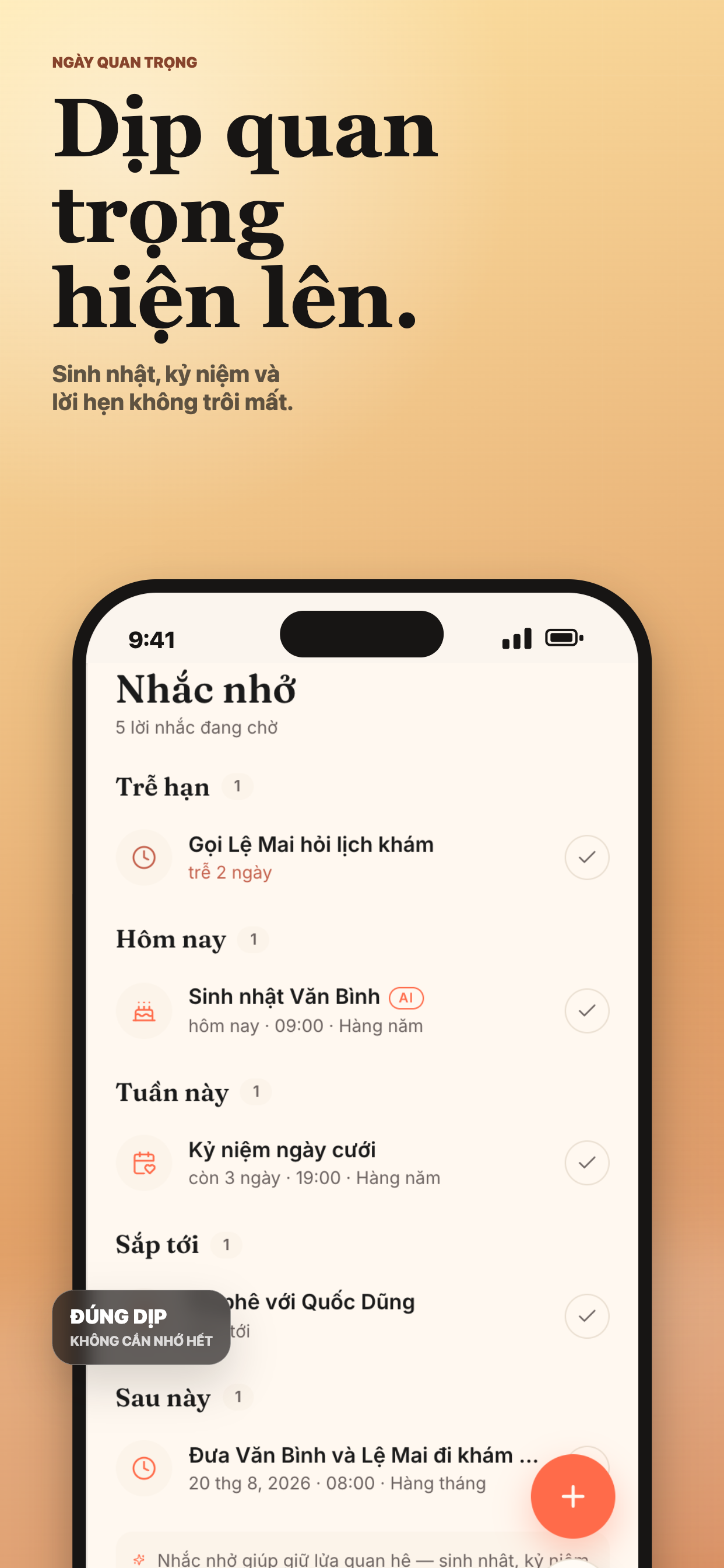 Ember: Danh bạ cá nhân - Screenshot 5