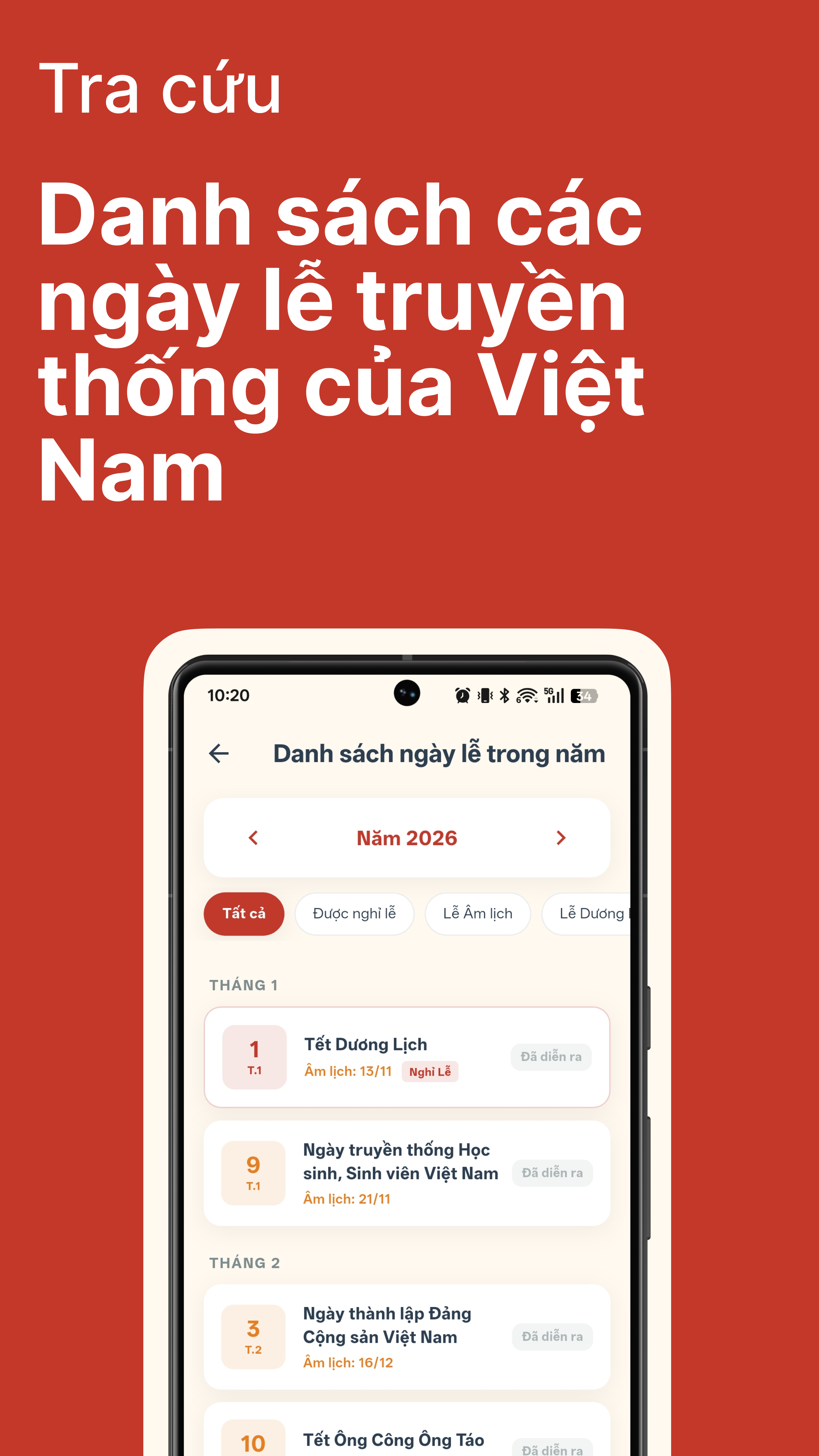 Âm Dương Lịch - Nhắc ngày giỗ - Screenshot 3