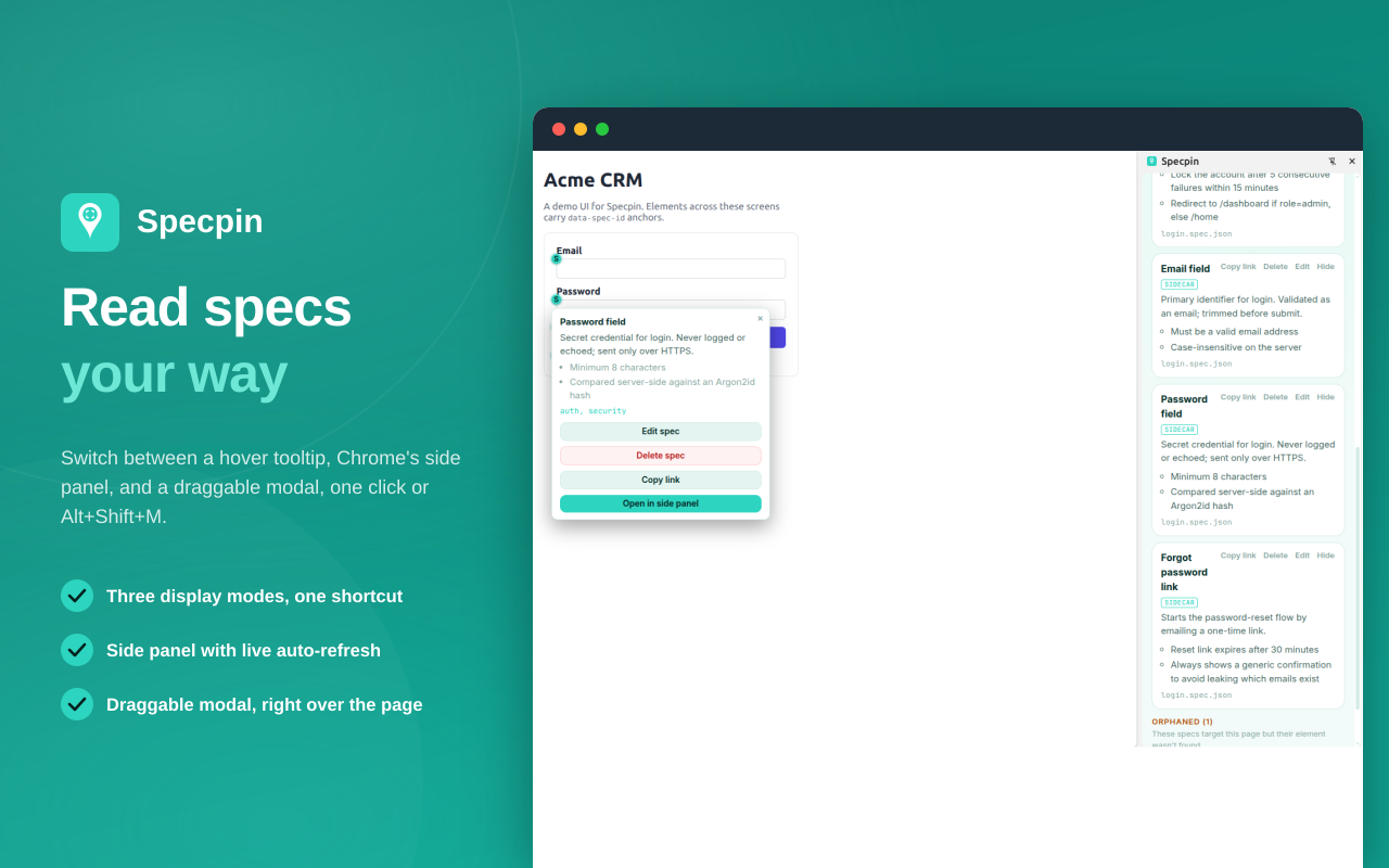 Specpin - Screenshot 2