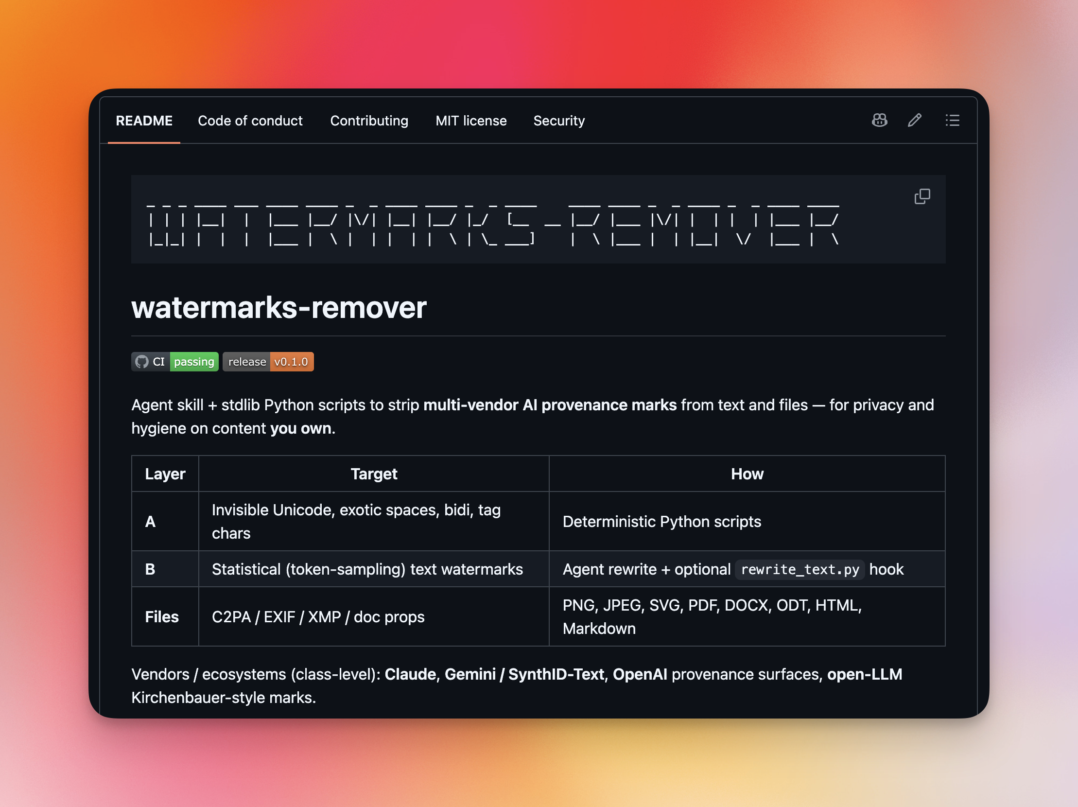 Watermarks Remover - Screenshot 1