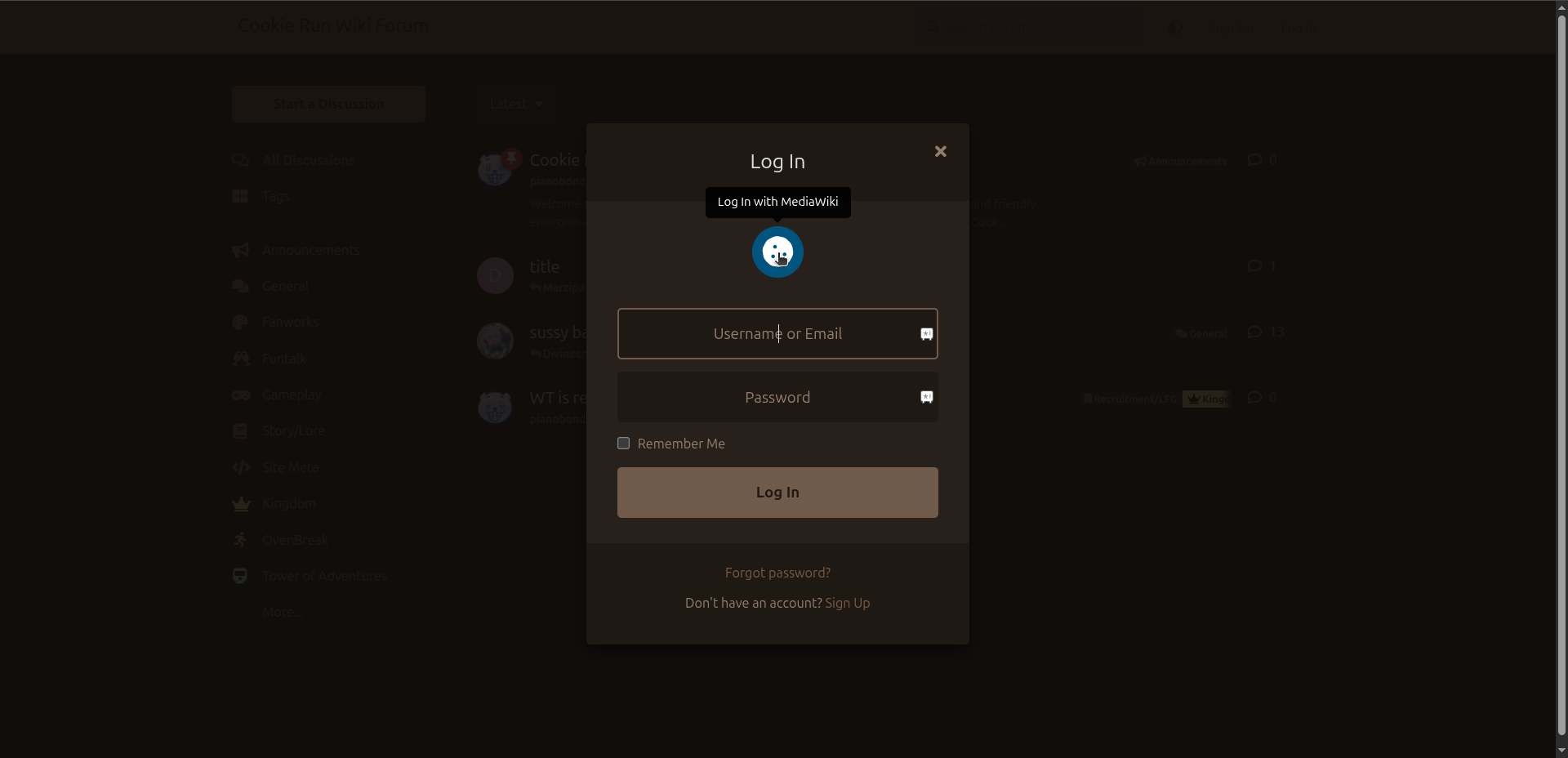 Đăng nhập bằng MediaWiki (cho Flarum) - Screenshot 3