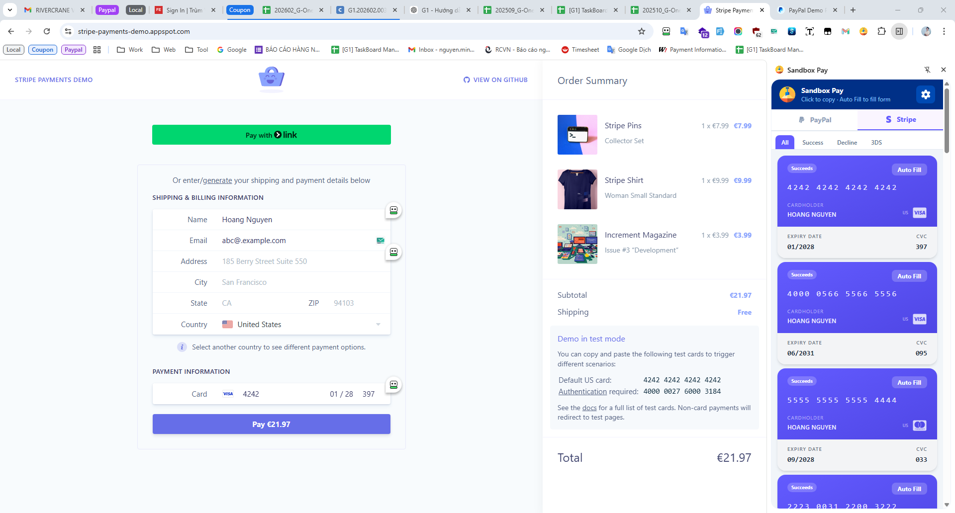 Sandbox Pay - Screenshot 2