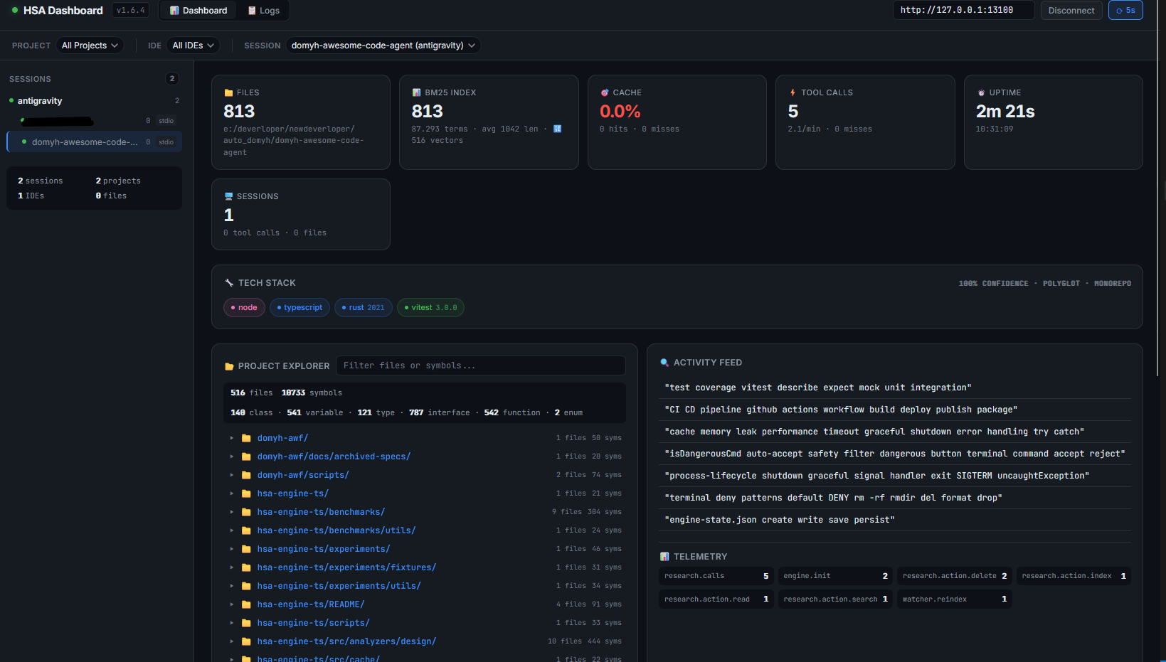 DOMYH Awesome Code - Screenshot 1