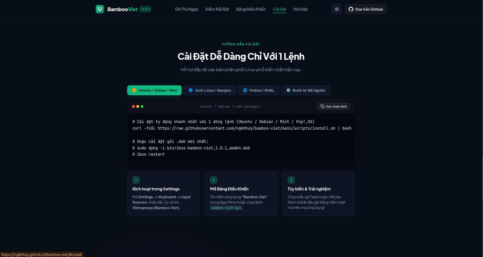 Bamboo Viet - Screenshot 1
