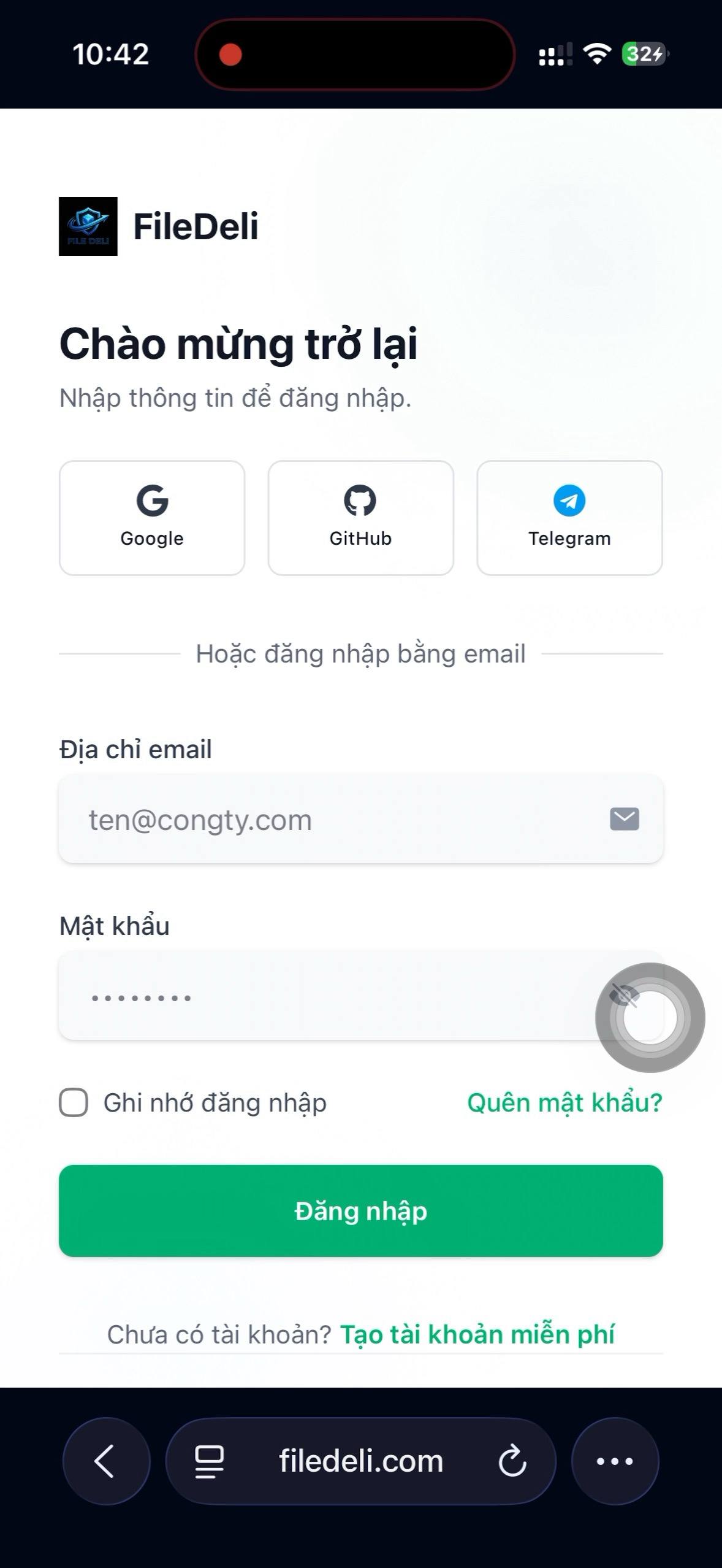 FileDeli - Screenshot 1