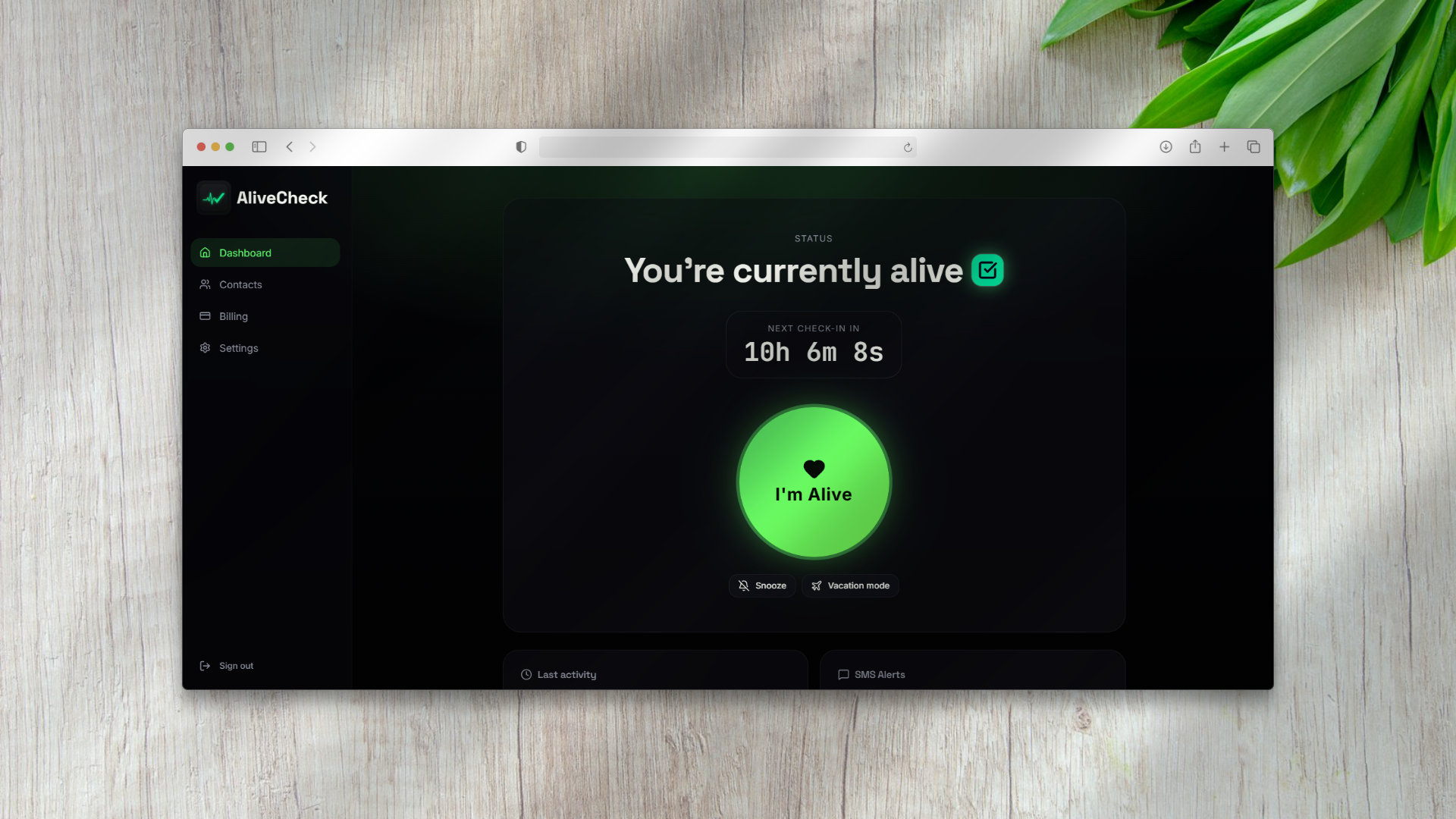 AliveCheck - Screenshot 2