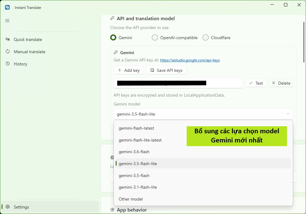 Instant Translate (chỉ Windows) - Screenshot 1