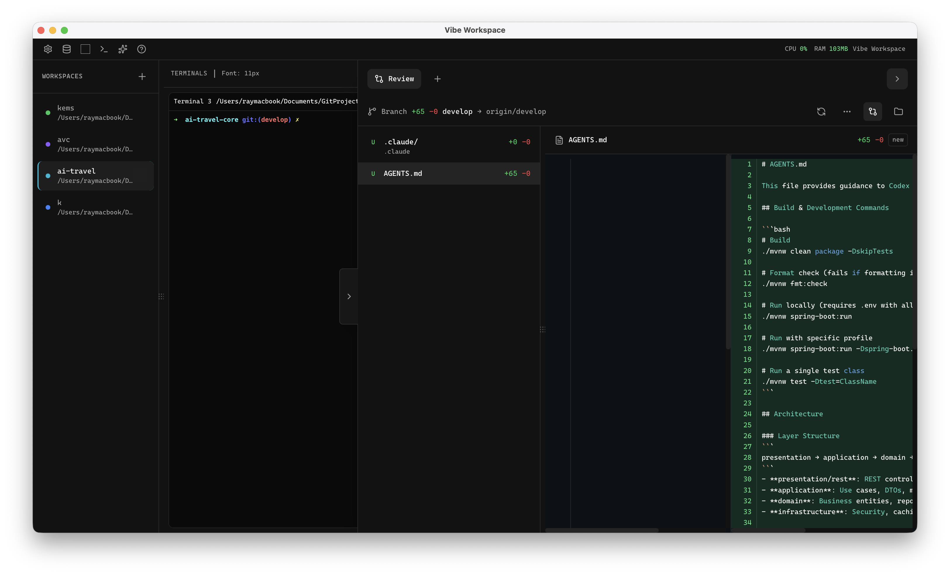 Vibe Workspace - Vibe Coding Tool Platform (All platform) - Screenshot 2