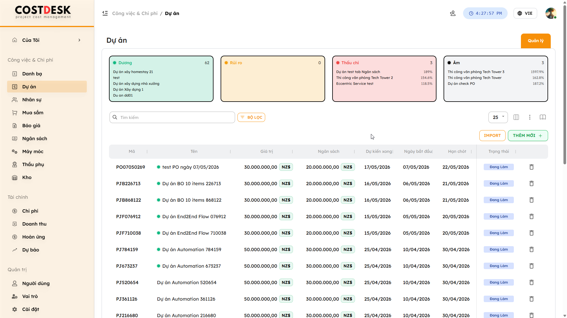 CostDesk - Screenshot 4