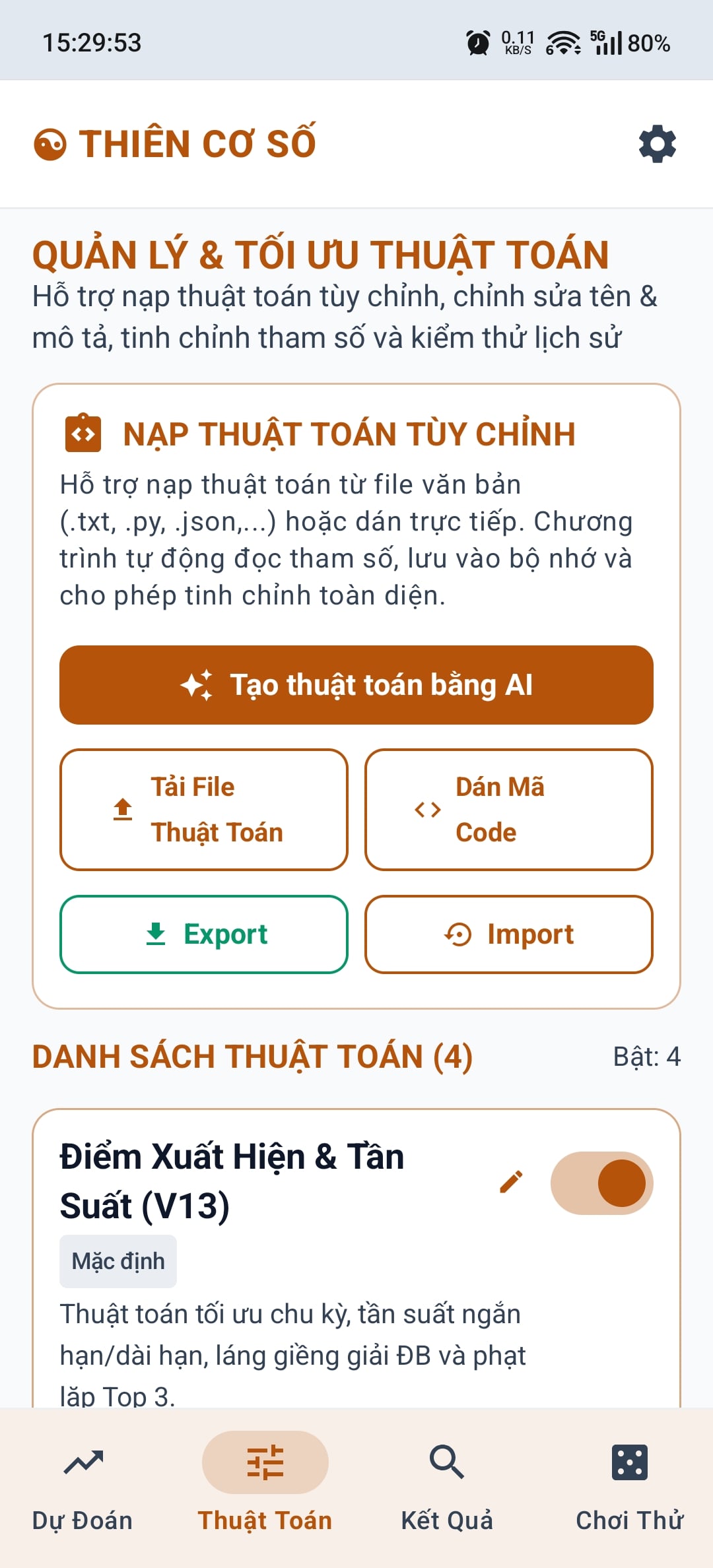 Thiên Cơ Số - Screenshot 2