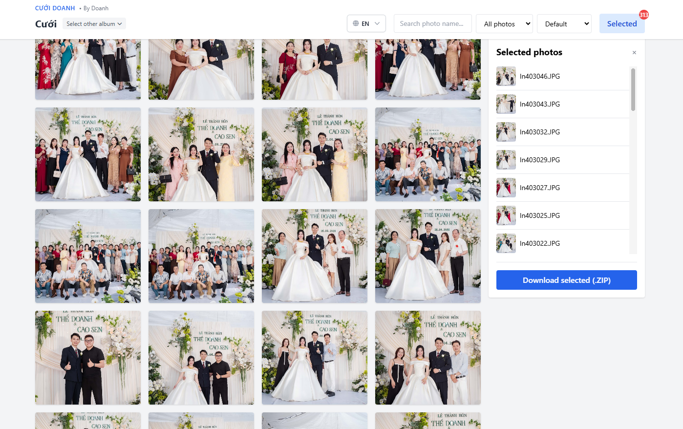 Chọn ảnh - Screenshot 1
