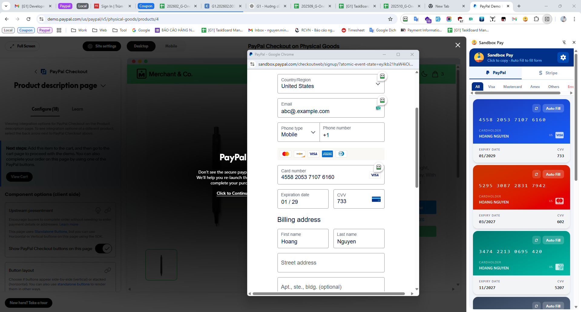 Sandbox Pay - Screenshot 1