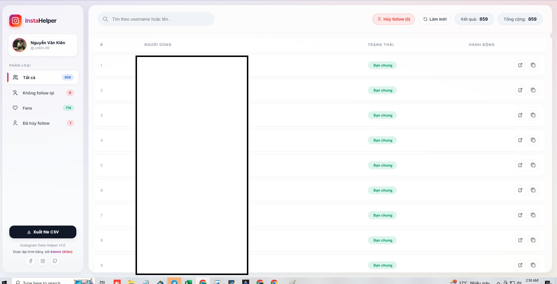 Extension Instagram - Screenshot 3