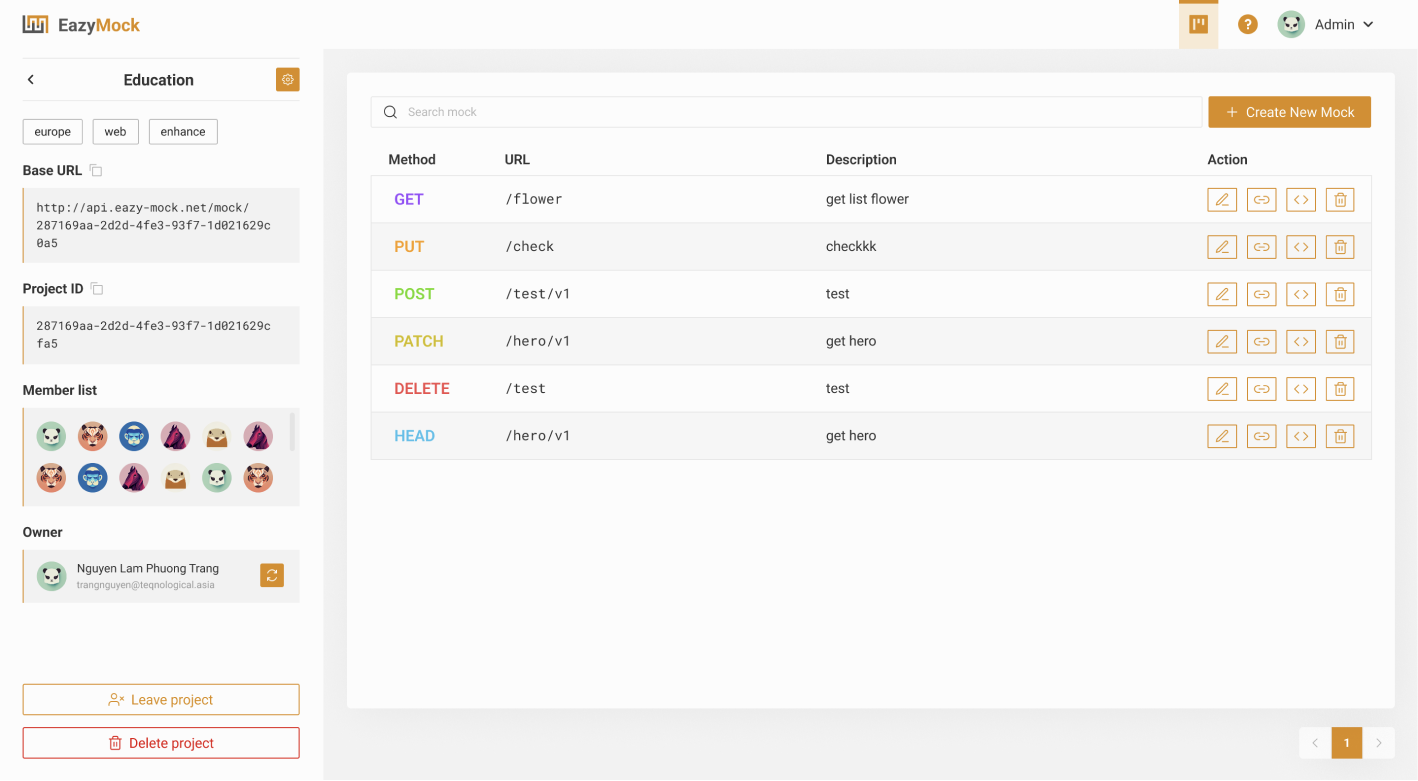 Eazymock - Screenshot 1