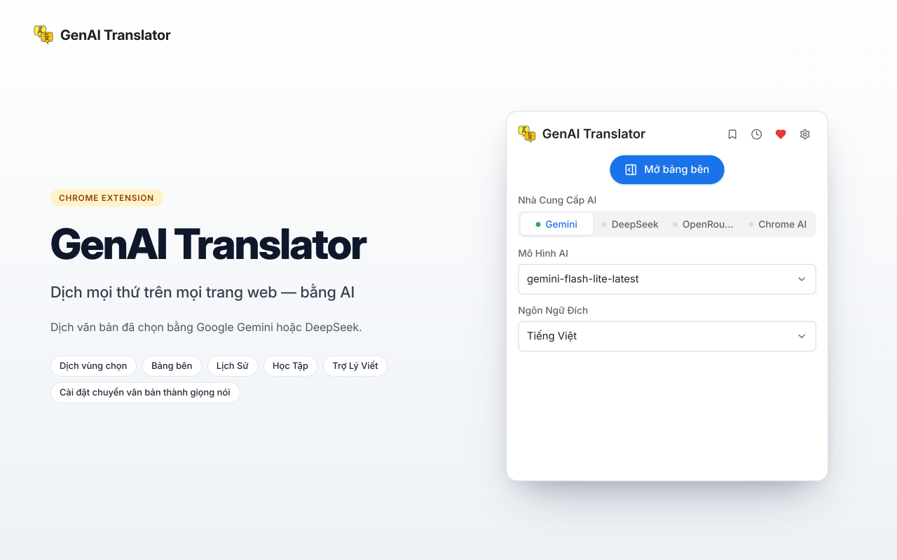 GenAI Translator - Screenshot 1