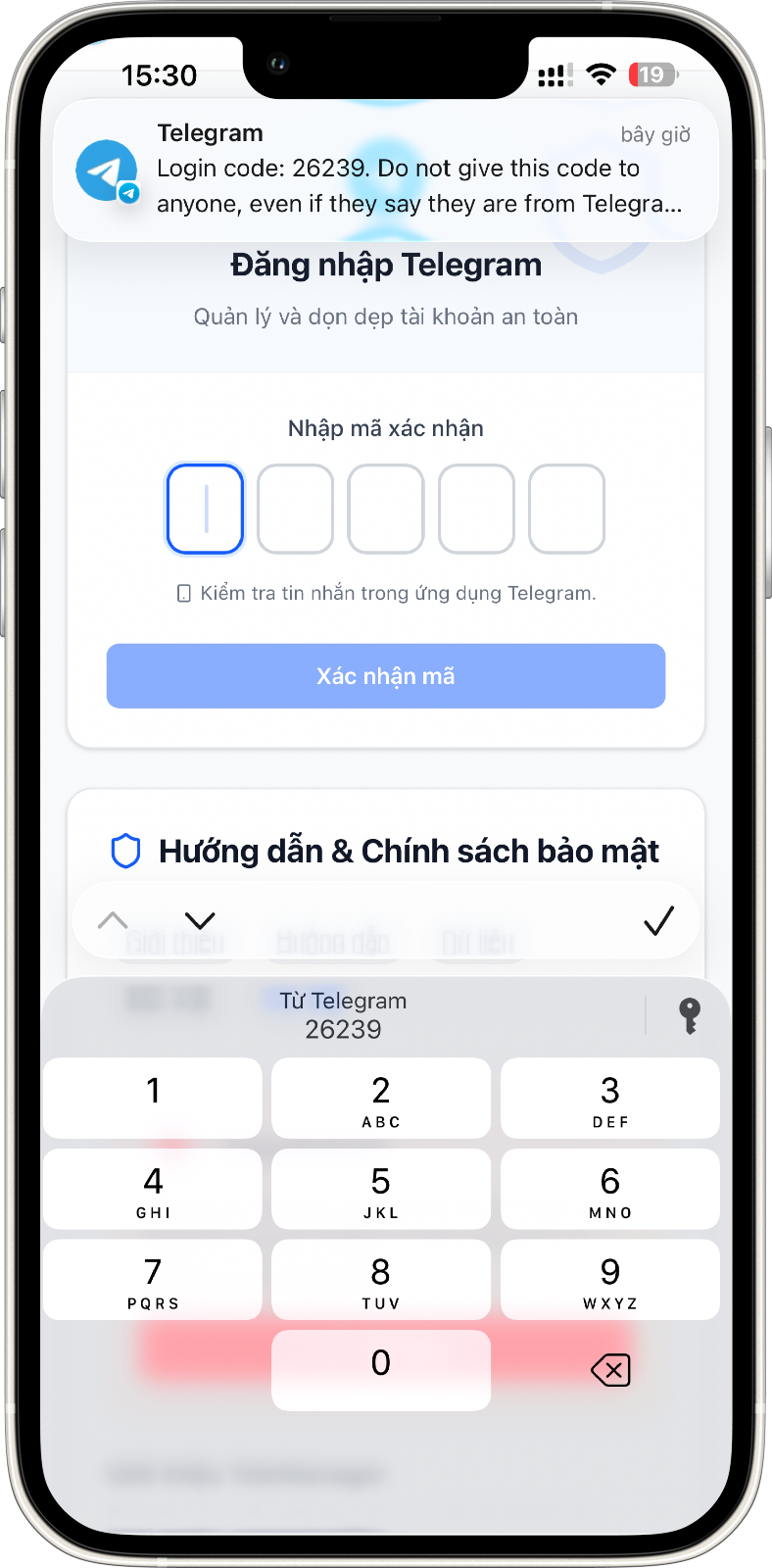 Quản lý rời hàng loạt Nhóm/ Kênh & xóa Bot trên Telegram - Screenshot 2