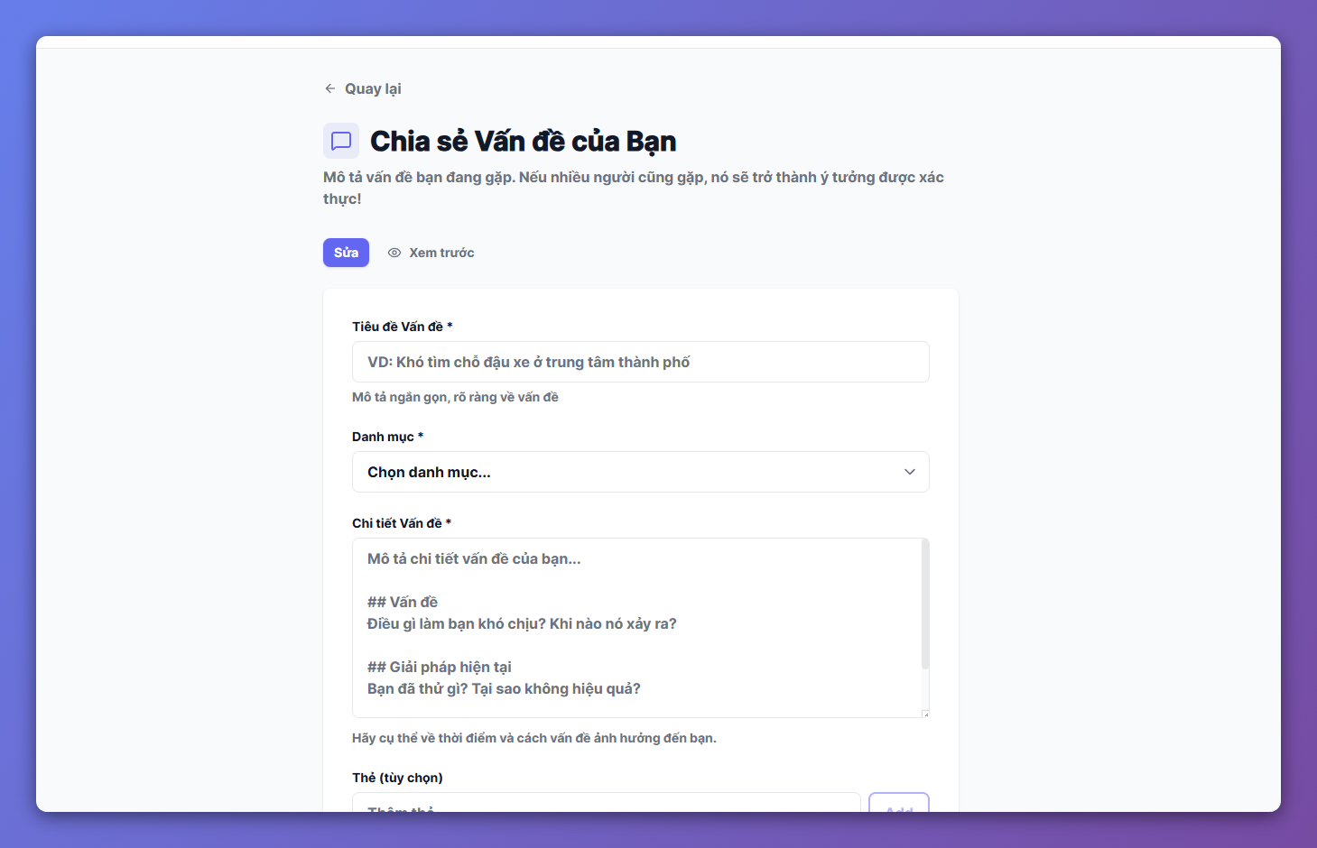 IdeaVault - Screenshot 2