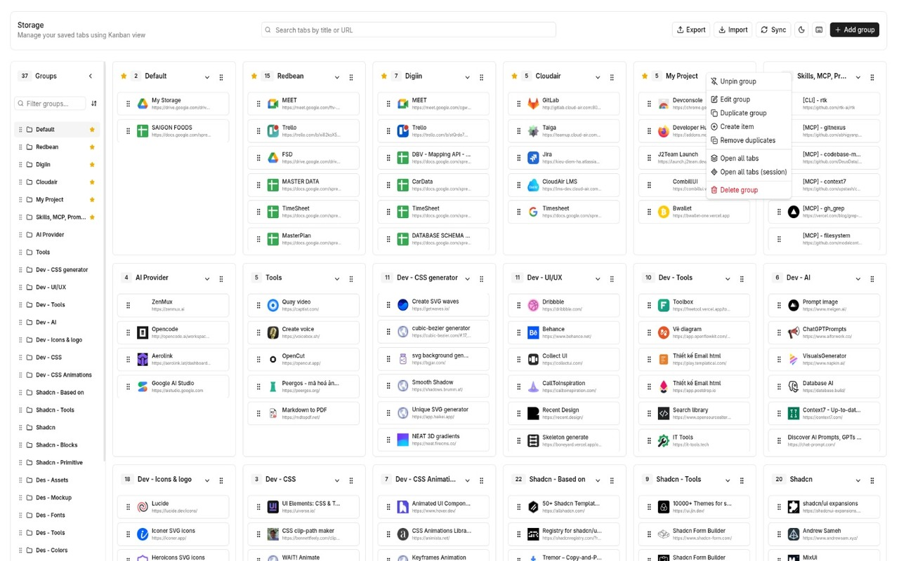 Tab Board - Screenshot 2