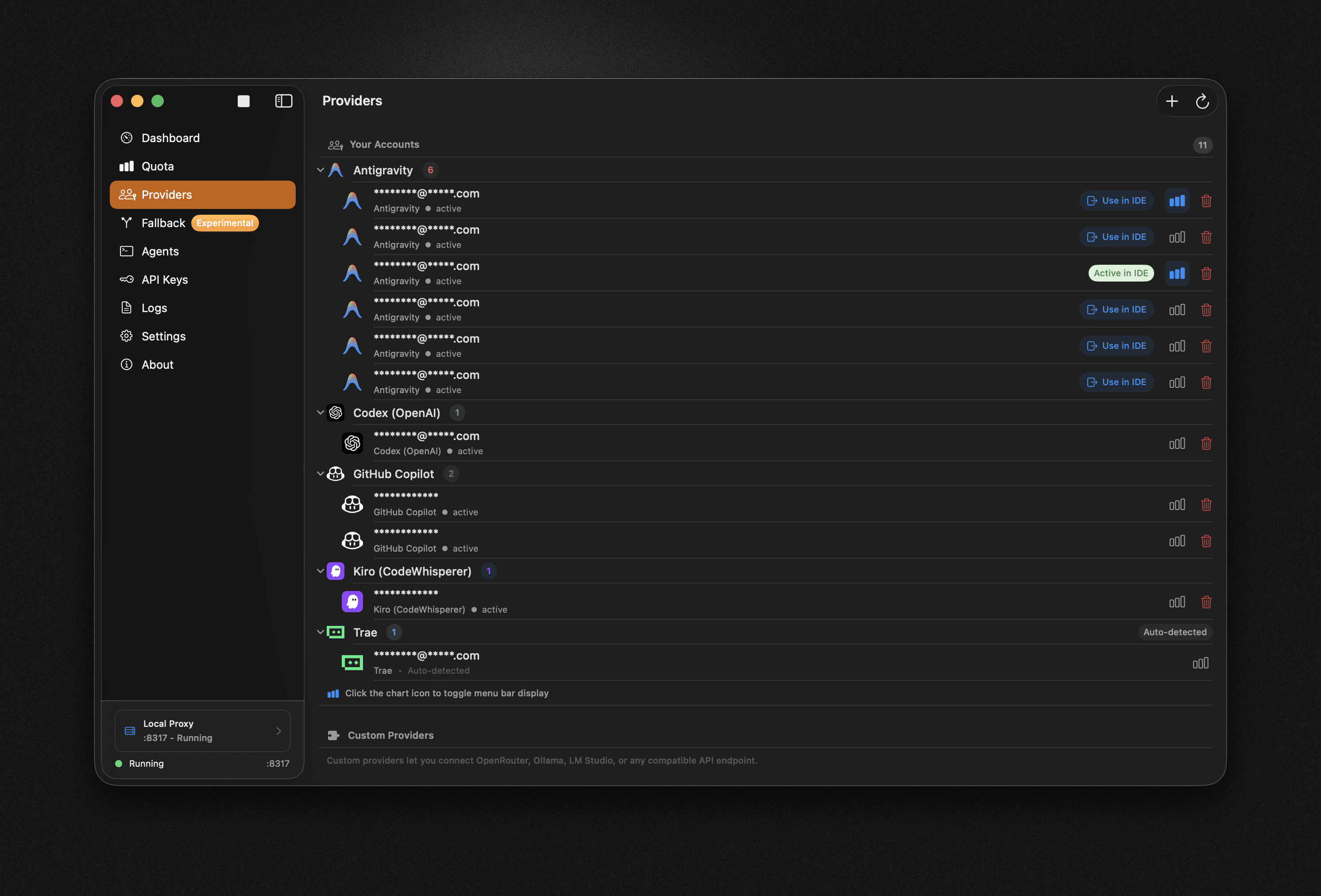 Quotio - Screenshot 2