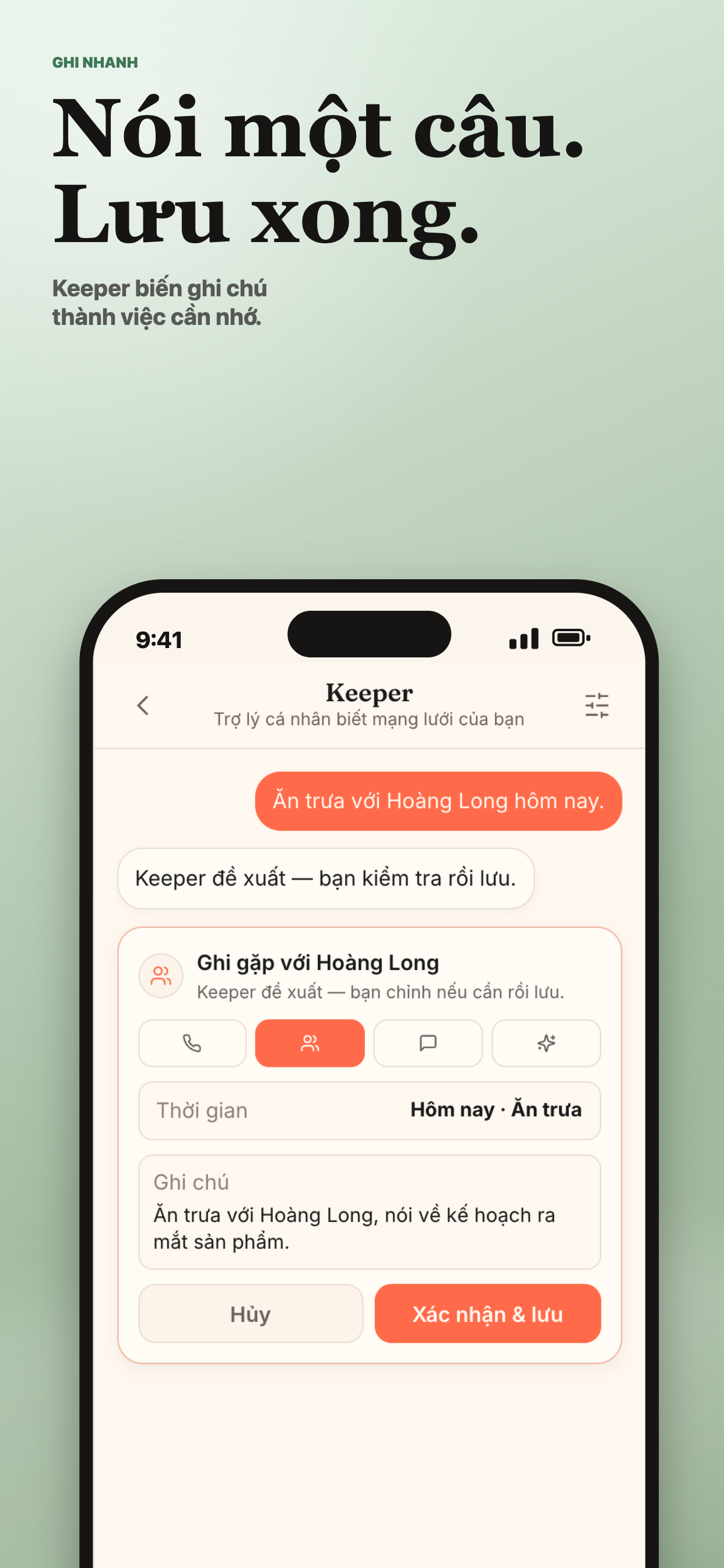 Ember: Danh bạ cá nhân - Screenshot 4