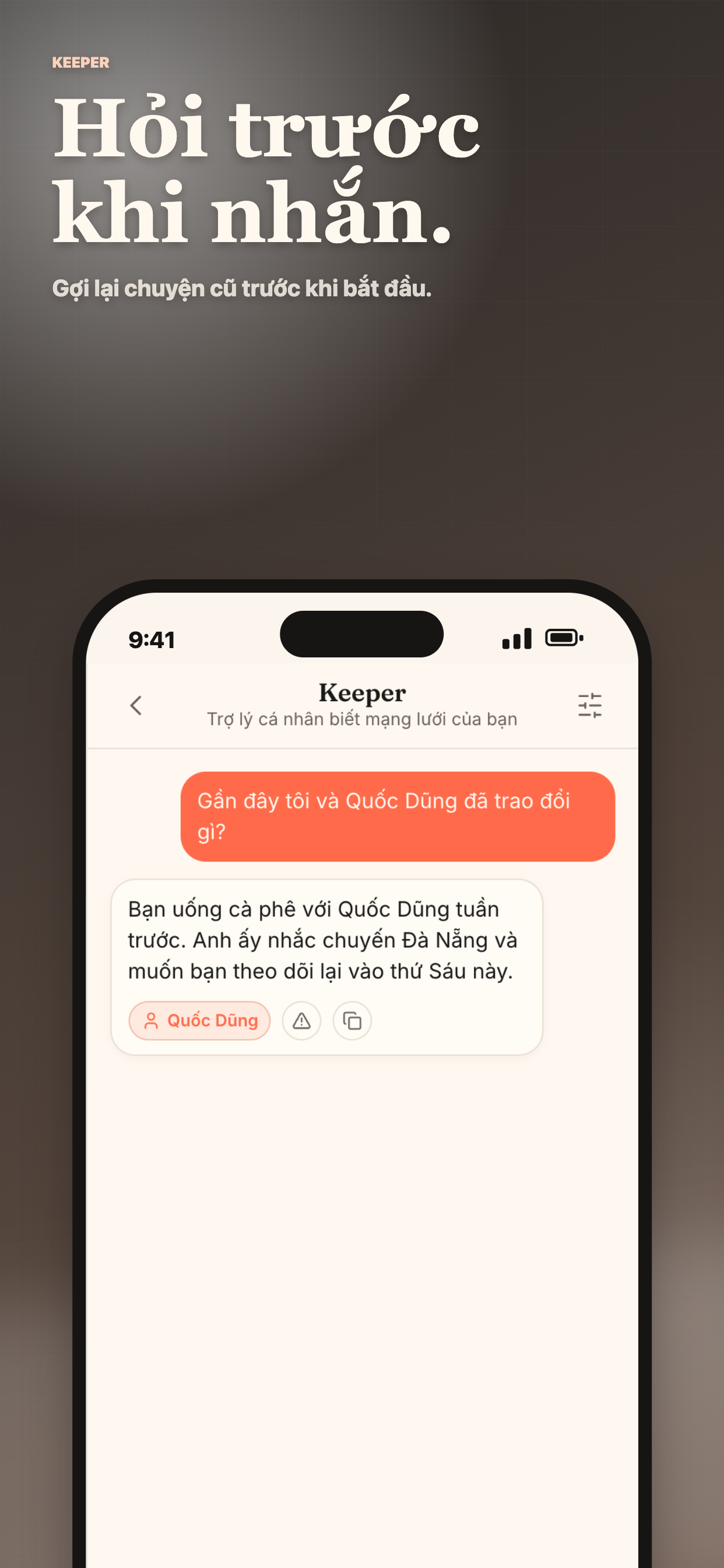 Ember: Danh bạ cá nhân - Screenshot 3