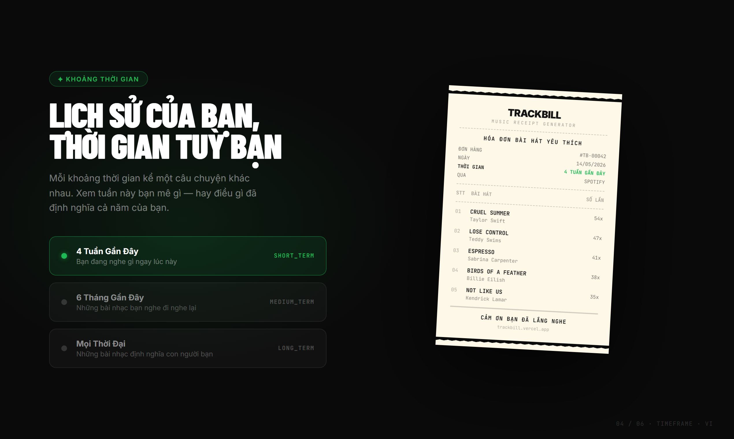 TrackBill - Screenshot 4