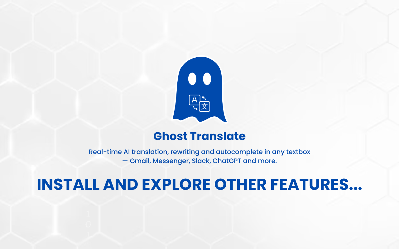 GhostTranslate - Screenshot 5
