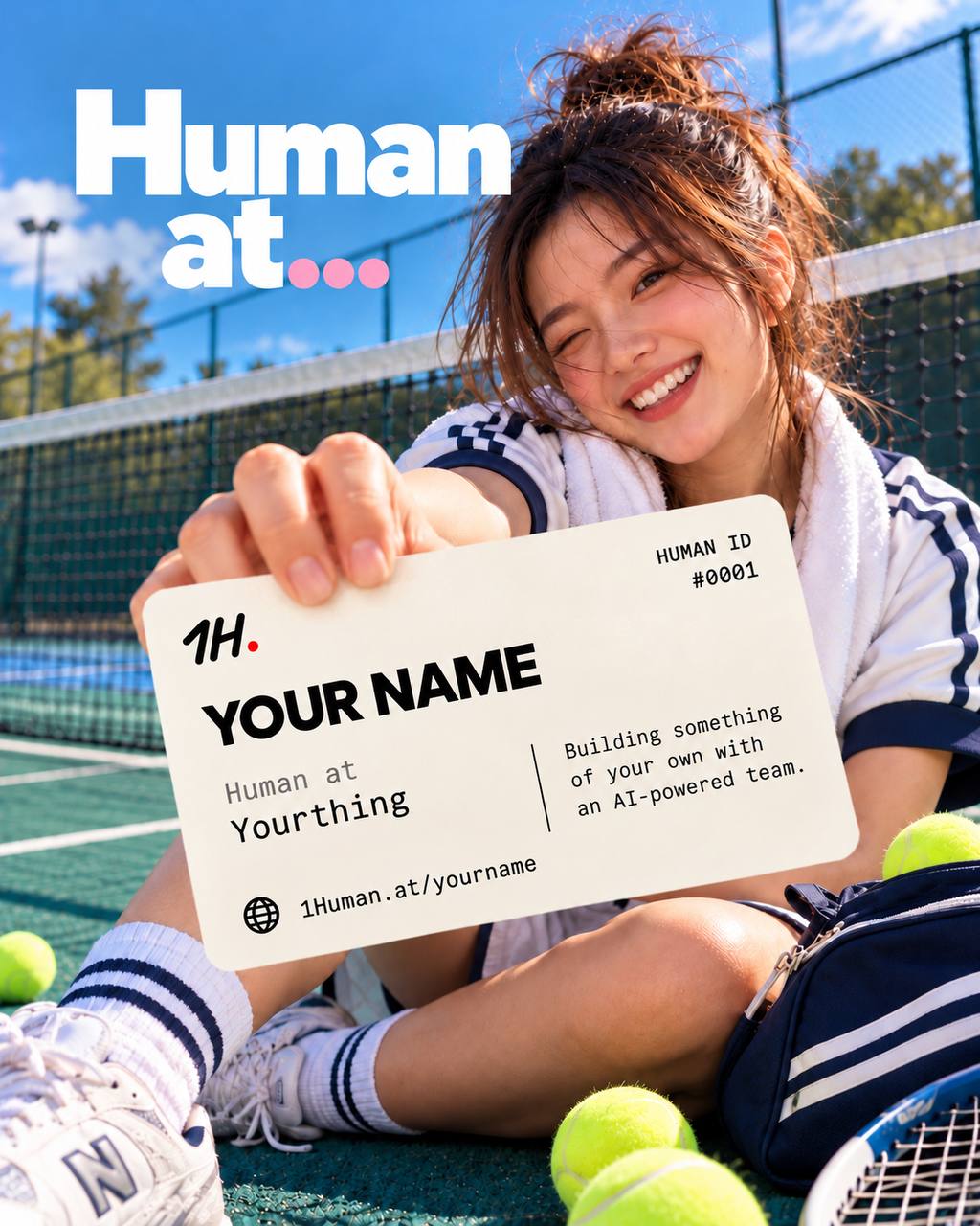 1Human - Your Human Card for the AI Era - Screenshot 1