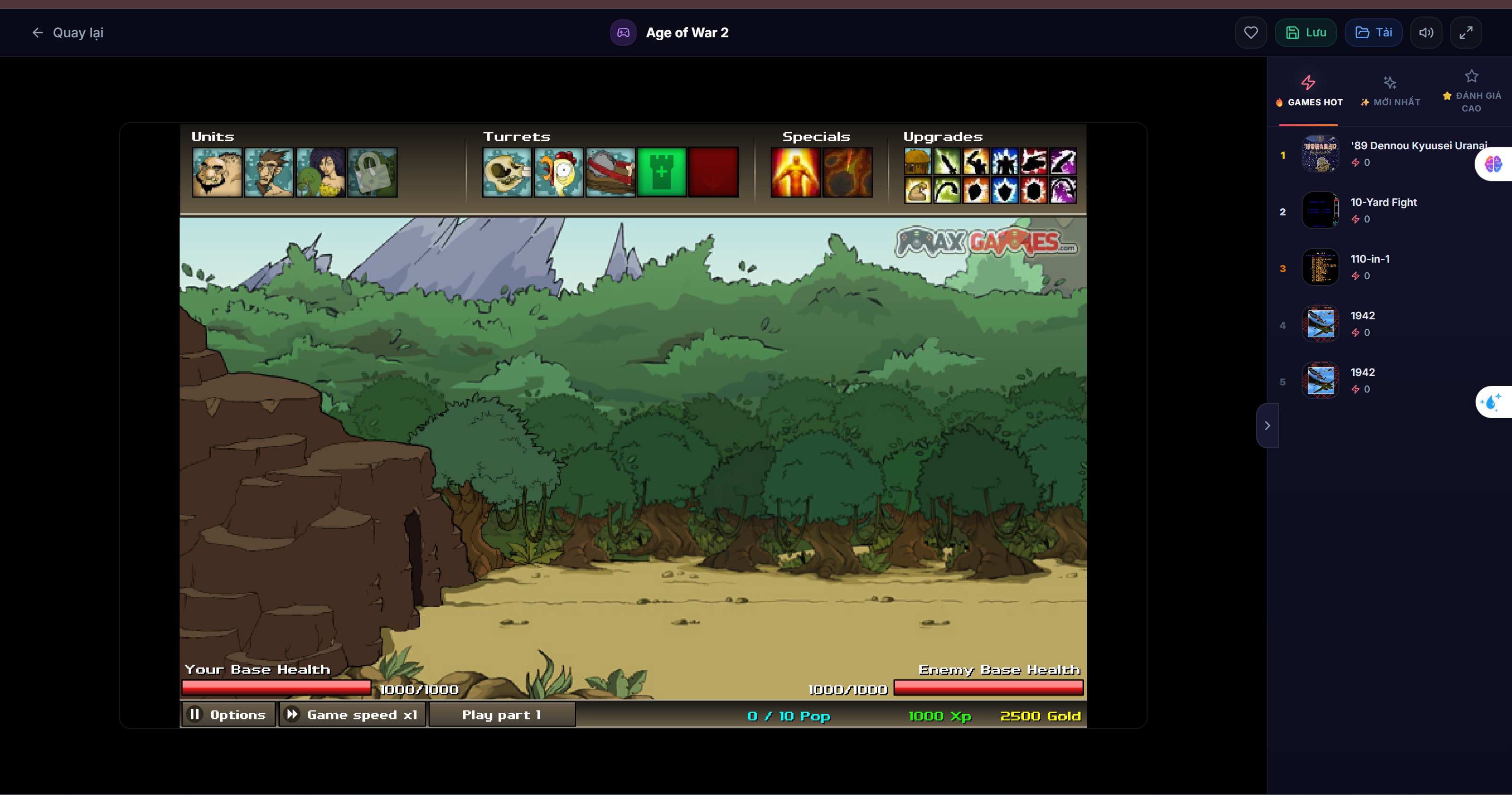 Nền tảng chơi game cổ miễn phí - Screenshot 2