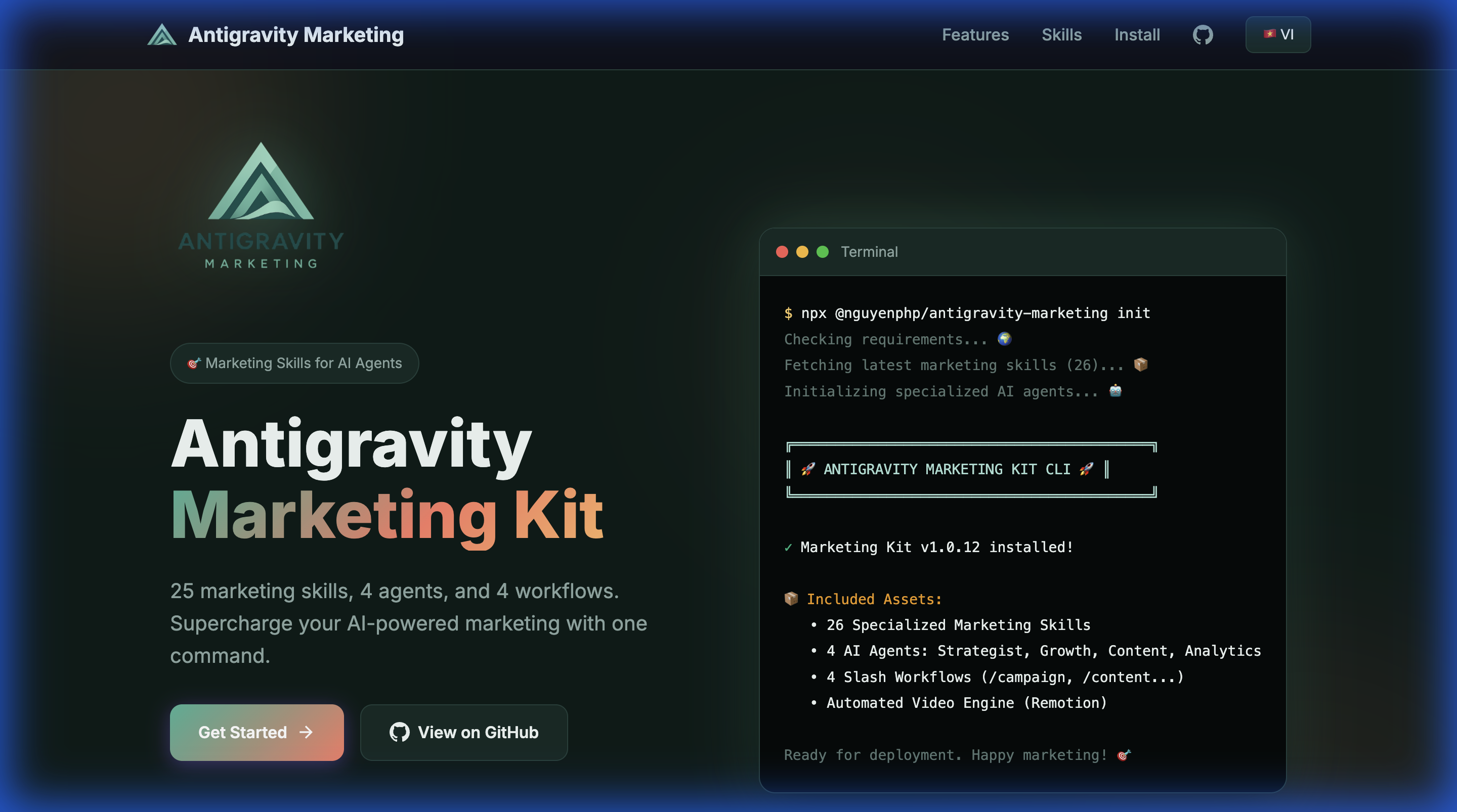 Antigravity Marketing - Screenshot 3