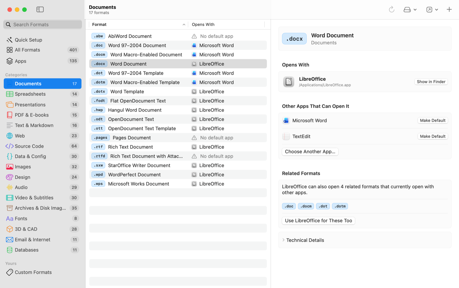 Defaultly - Screenshot 1