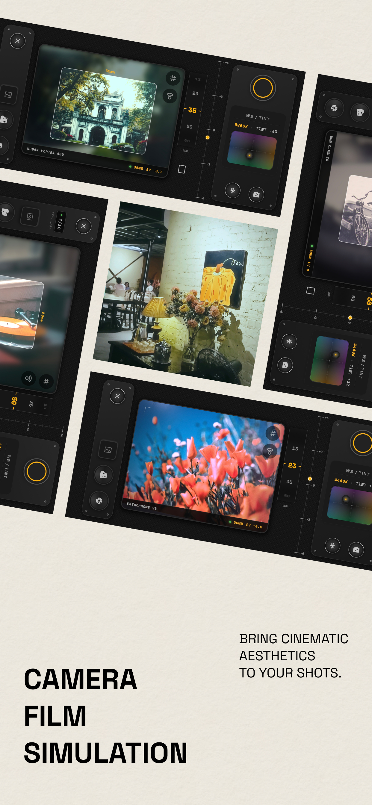 Modipix — Vintage Camera & Film Photo Editor - Screenshot 2