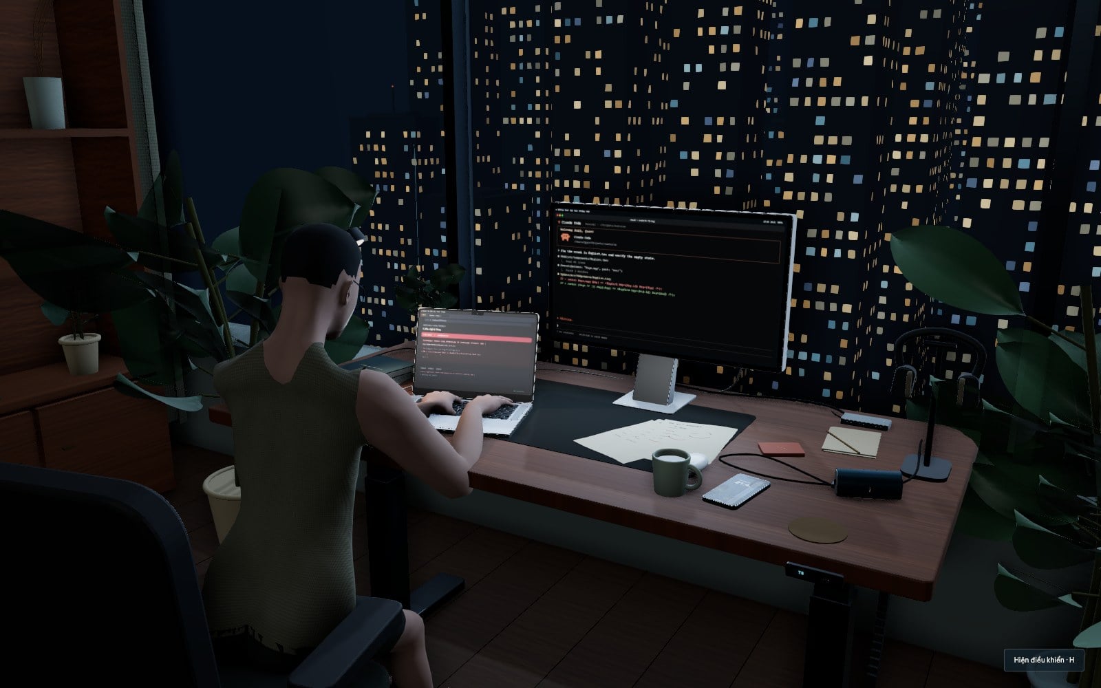 Nocturne — Góc làm việc 360° - Screenshot 2