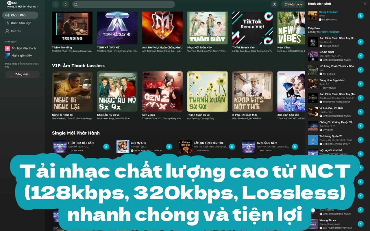 NhacCuaTui Downloader - Screenshot 1
