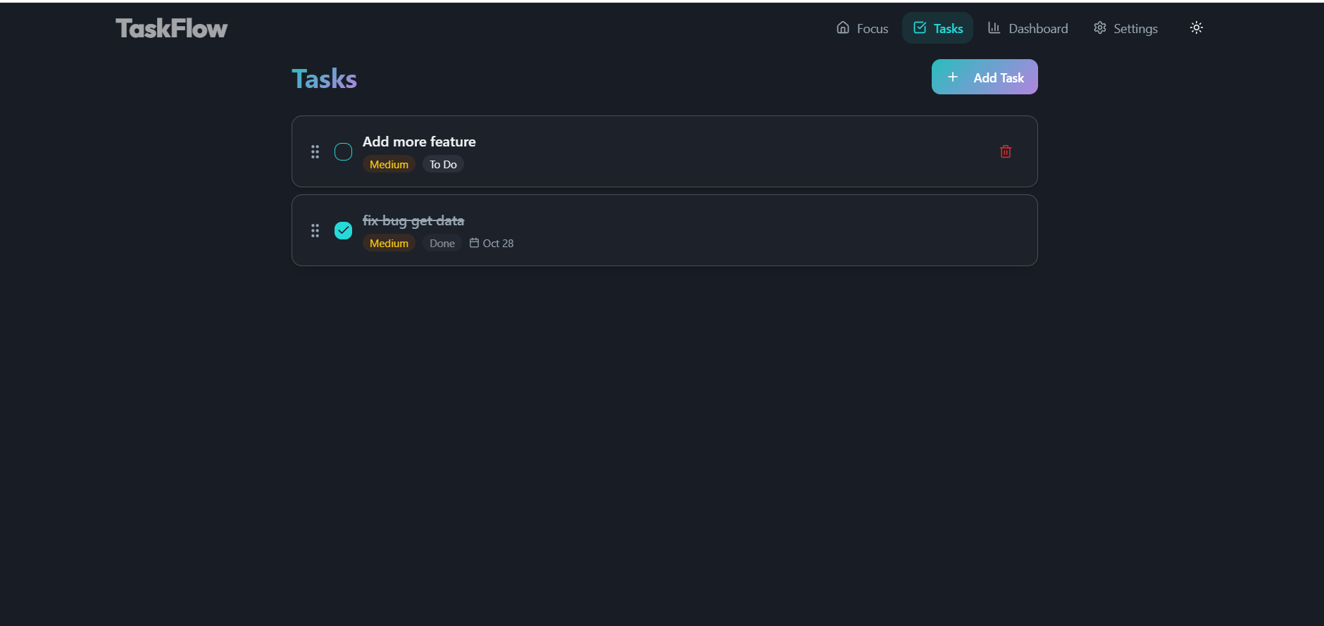 Task Flow - Screenshot 3