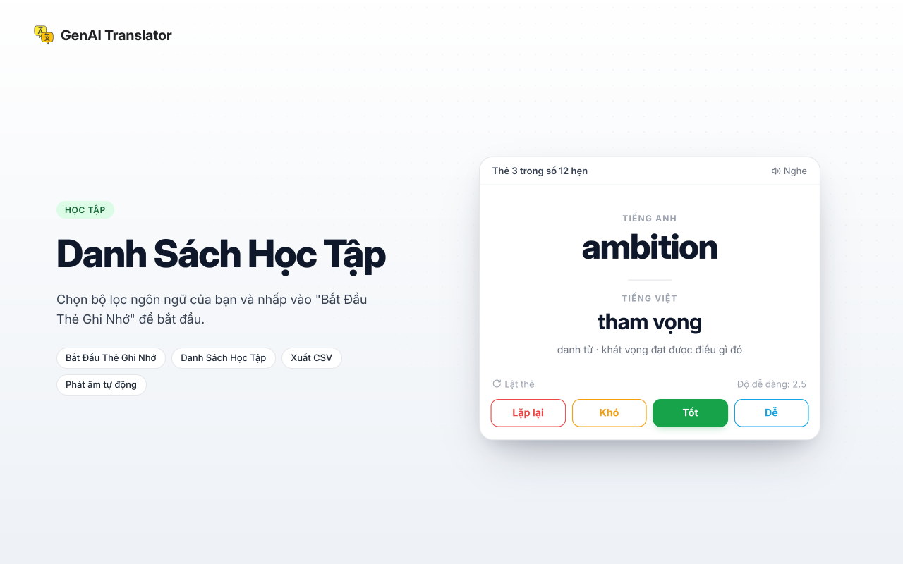 GenAI Translator - Screenshot 4